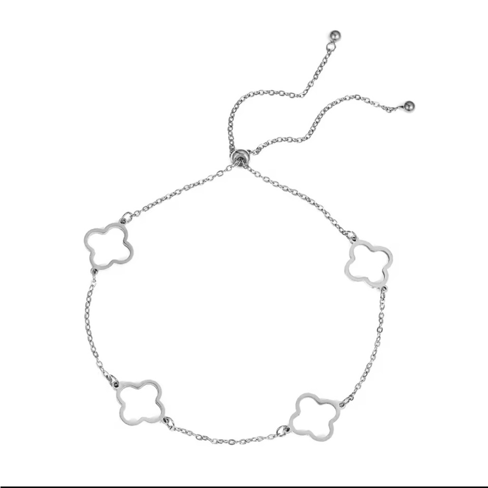 🎉New Arrival: Anklet stainless steel adjustable fit in gold tone or silver tone - Picture 3 of 3